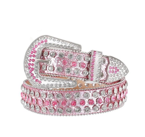 Studded belt rhinestone - studded,